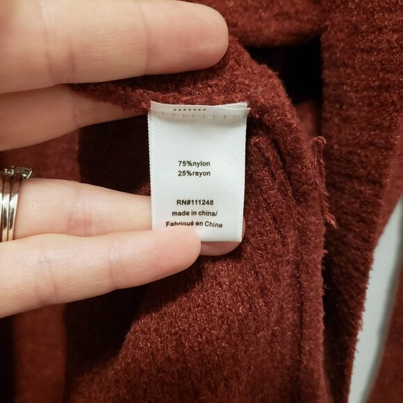 BAREFOOT DREAMS nwot CozyChic Lite Circle Lounge Cardigan Rosewood - Picture 8 of 9